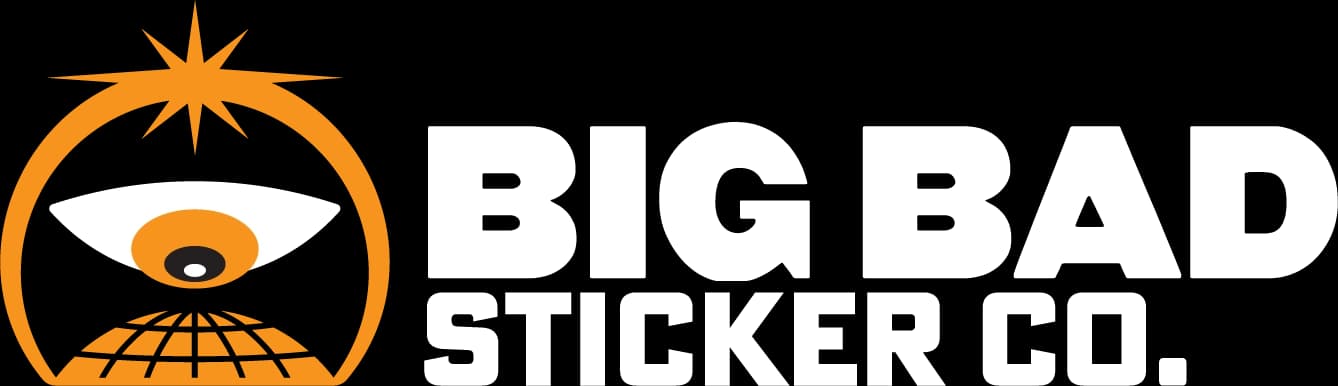 Big Bad Sticker Co. logo