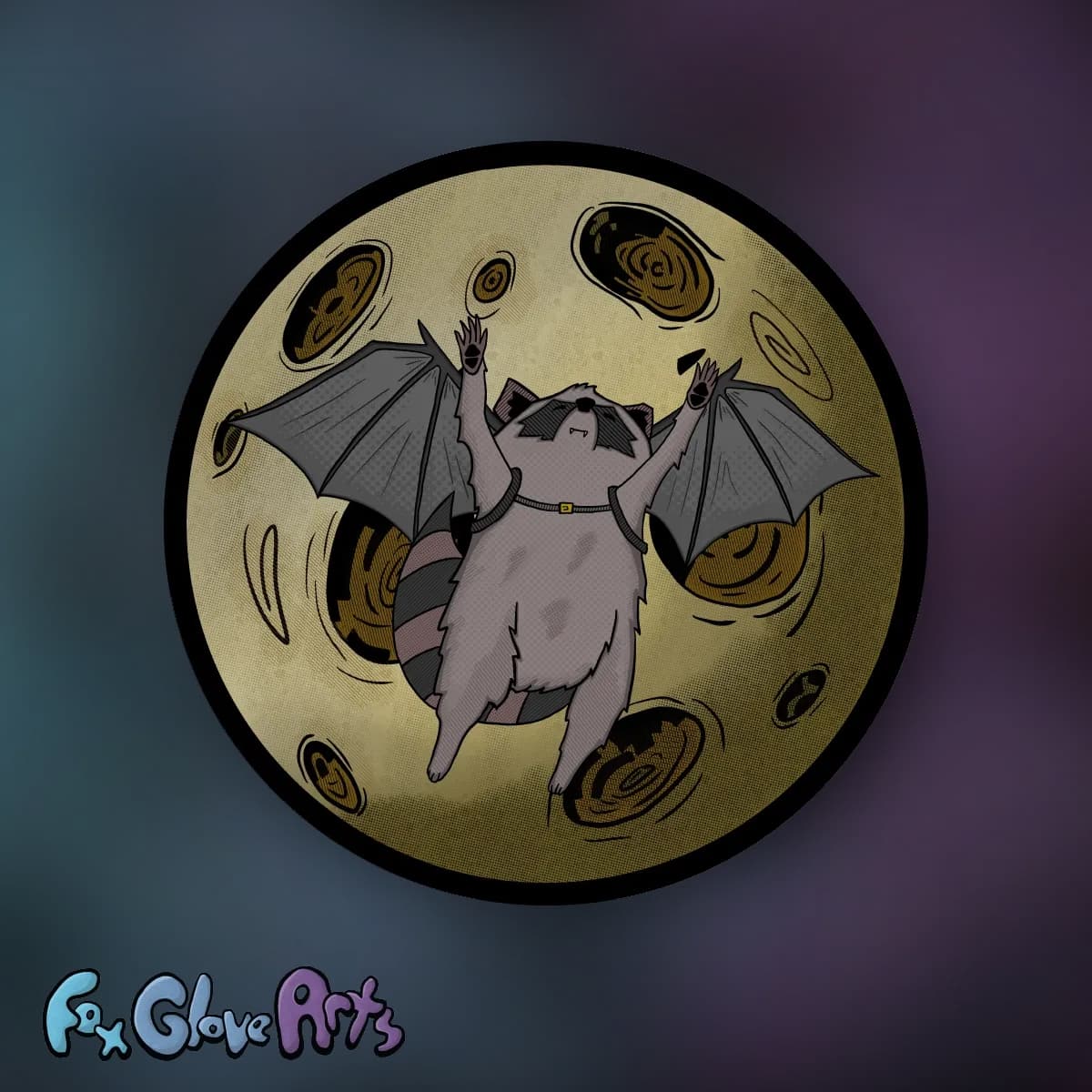 Bat Coon Moon primary image.