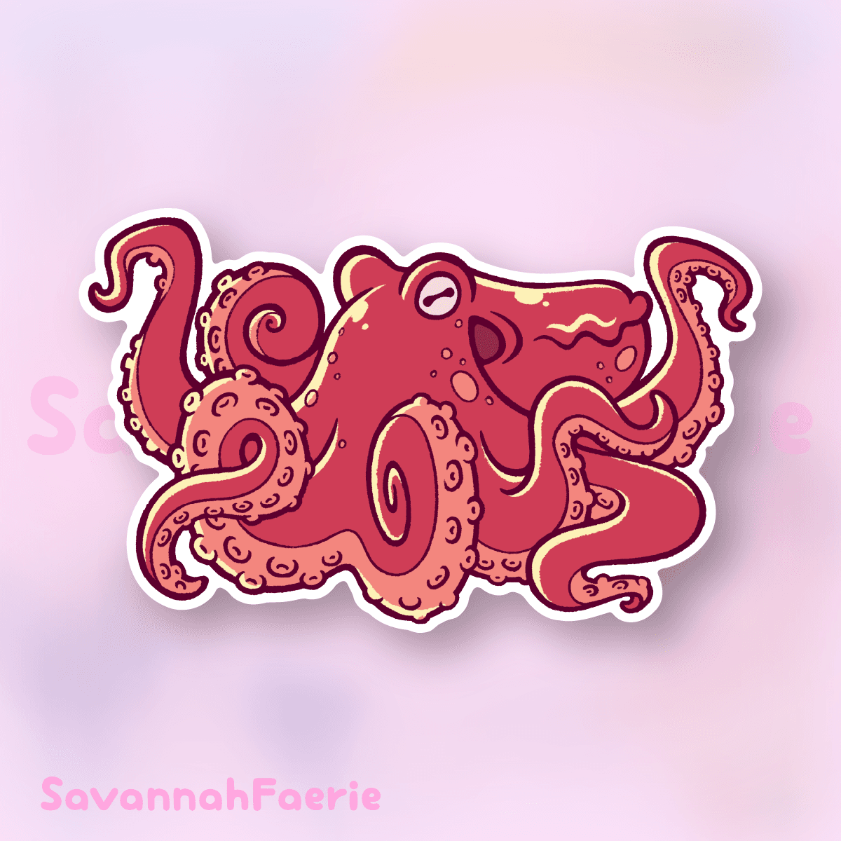 Red Octopus primary image.