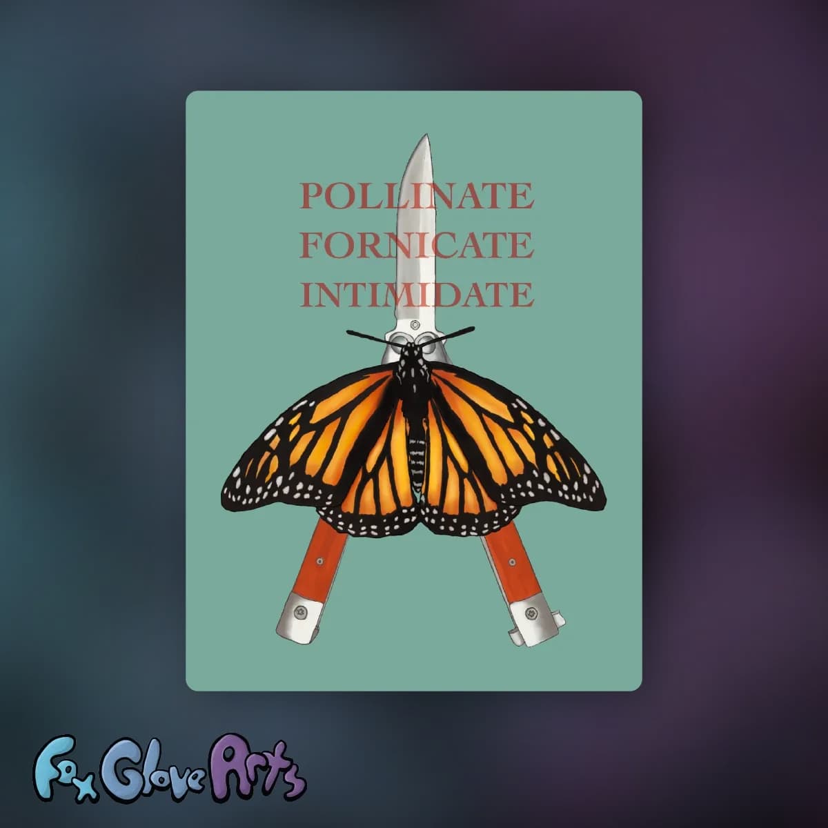 Pollinate Fornicate Intimidate primary image.